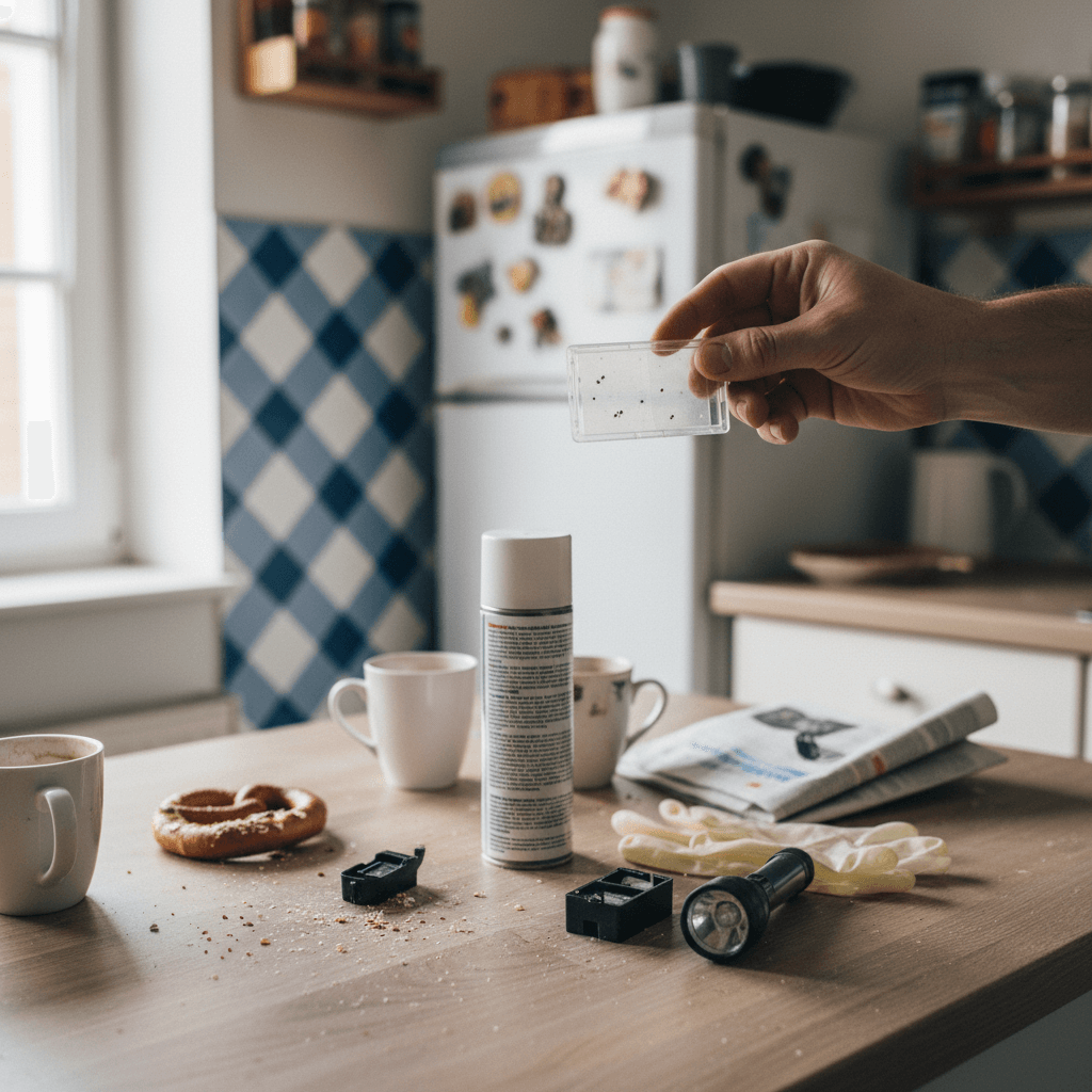 Küche Vorratskammer Lebensmittelmotten Kontrolle